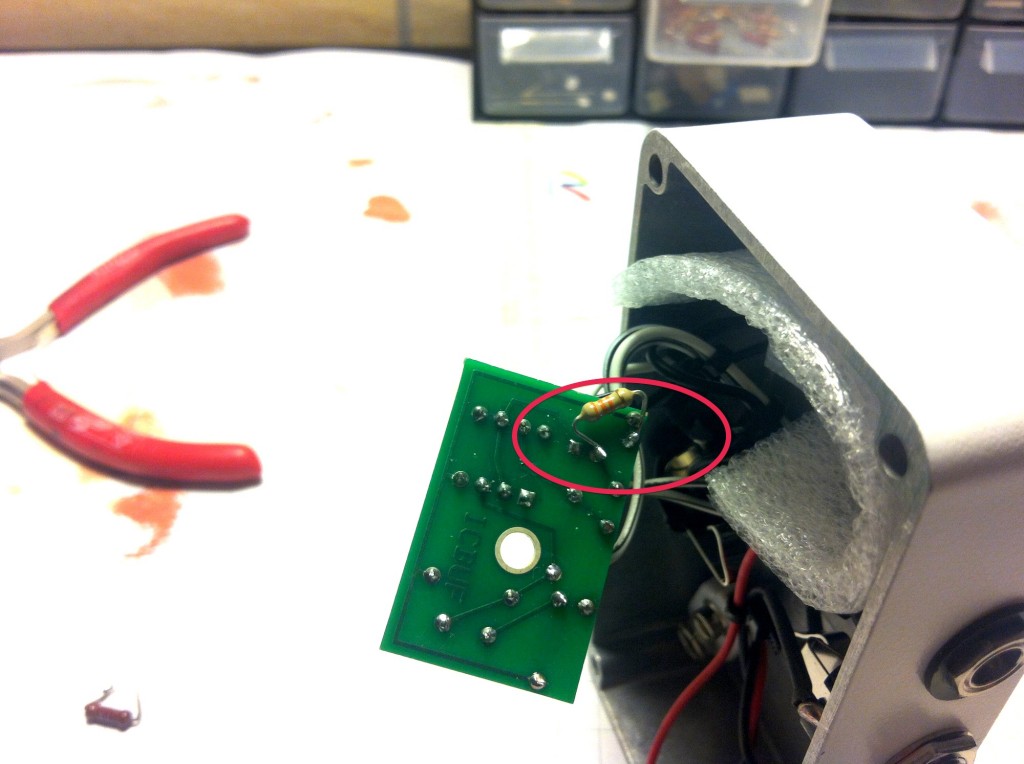 Pulldown resistor