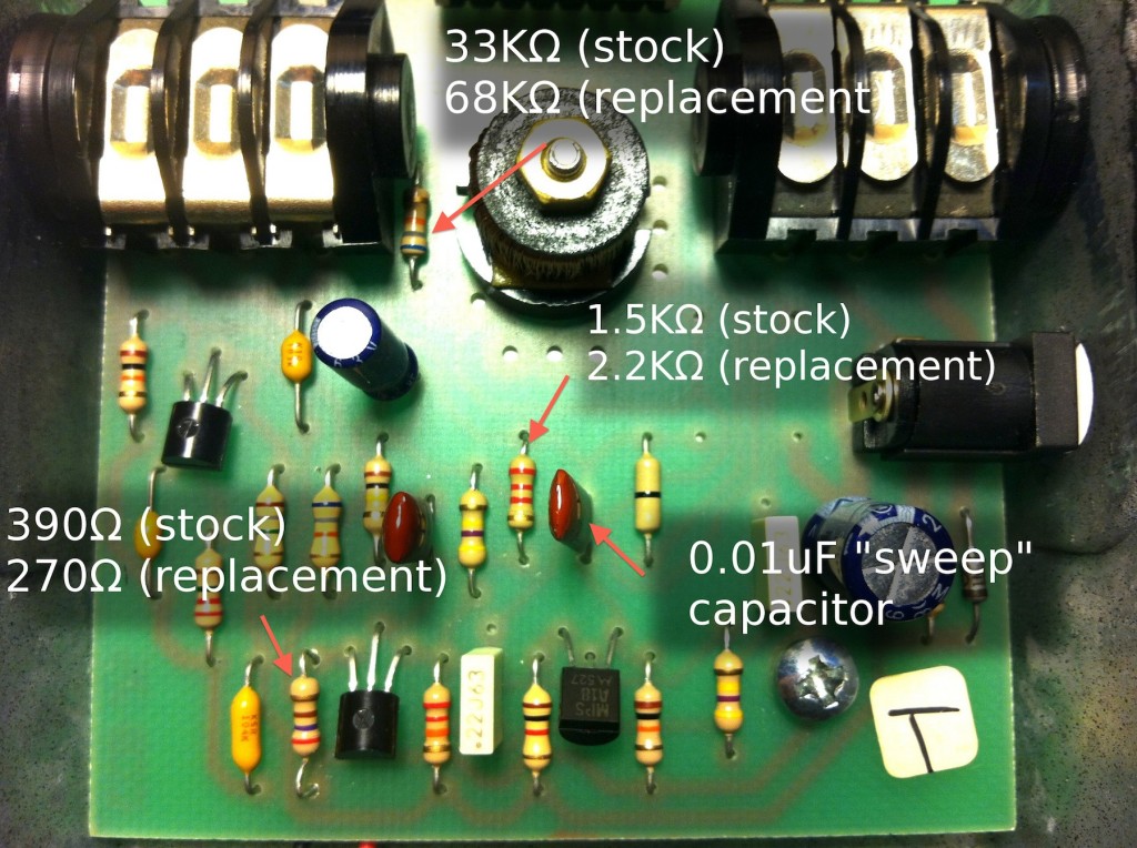 Crybaby PCB desc